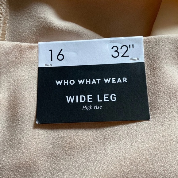 Who What Wear High-Rise Wide Leg Dress Pants - Picture 8 of 9